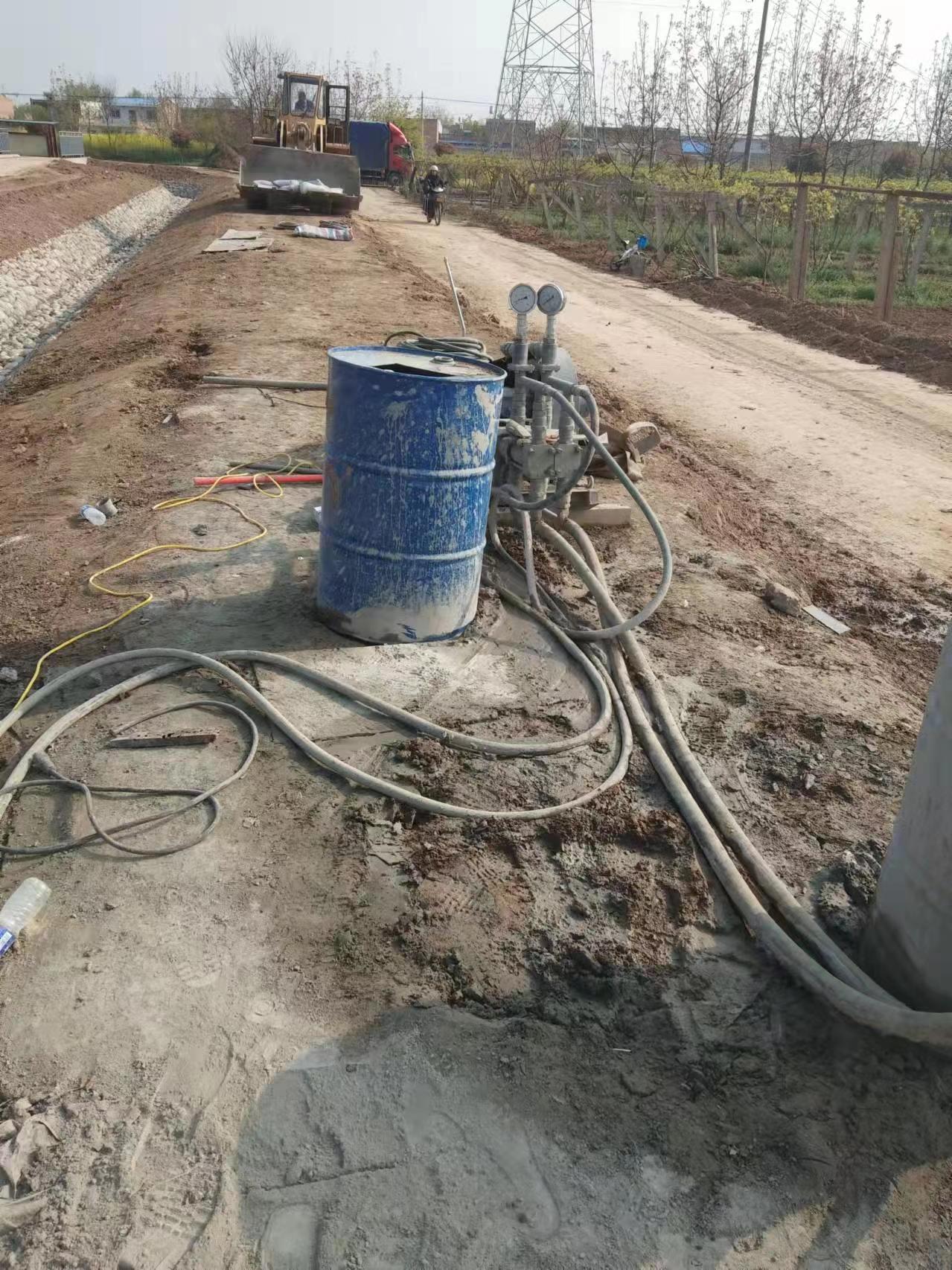 赵西垸林场双液注浆