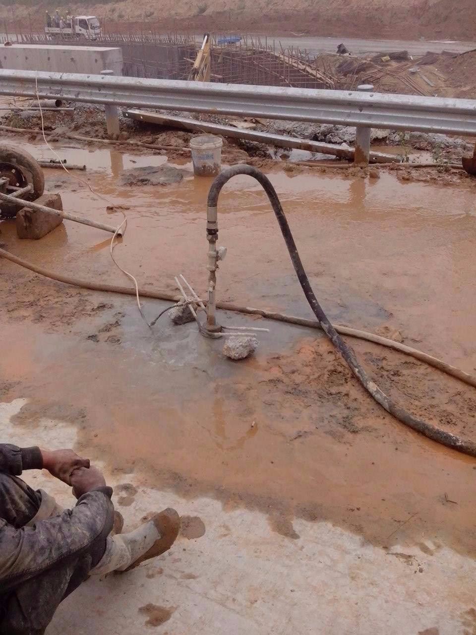 赵西垸林场路基压密注浆